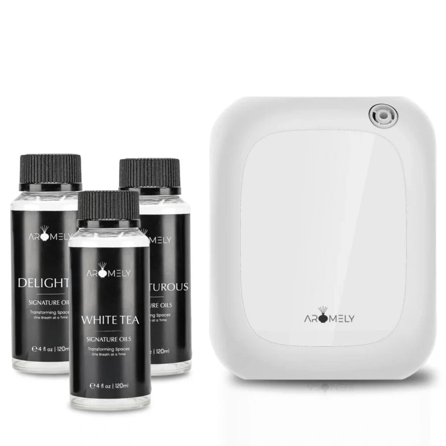 ARO 25 MAX Gift Set - Smart Scent Diffuser- Up to 1,500 SqFt - AROMELY