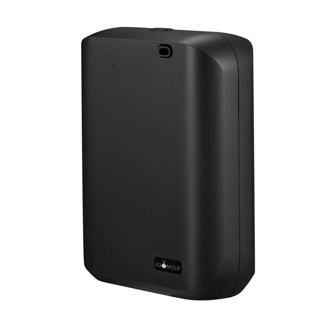 Aromely X25 black scent diffuser for up to 1,000 sq ft of aromatic coverage