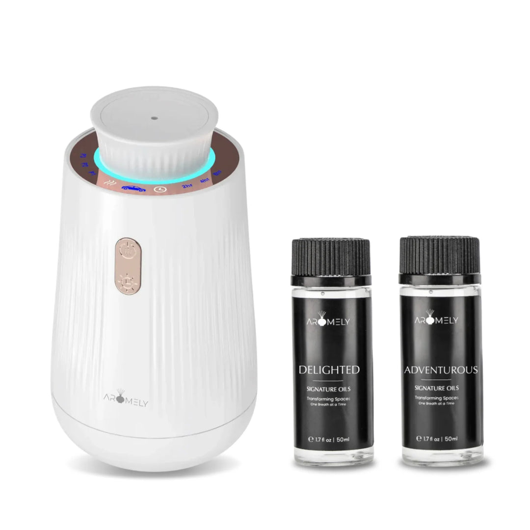 ARO CAR Gift Set - Smart & Premium Car Diffuser - AROMELY