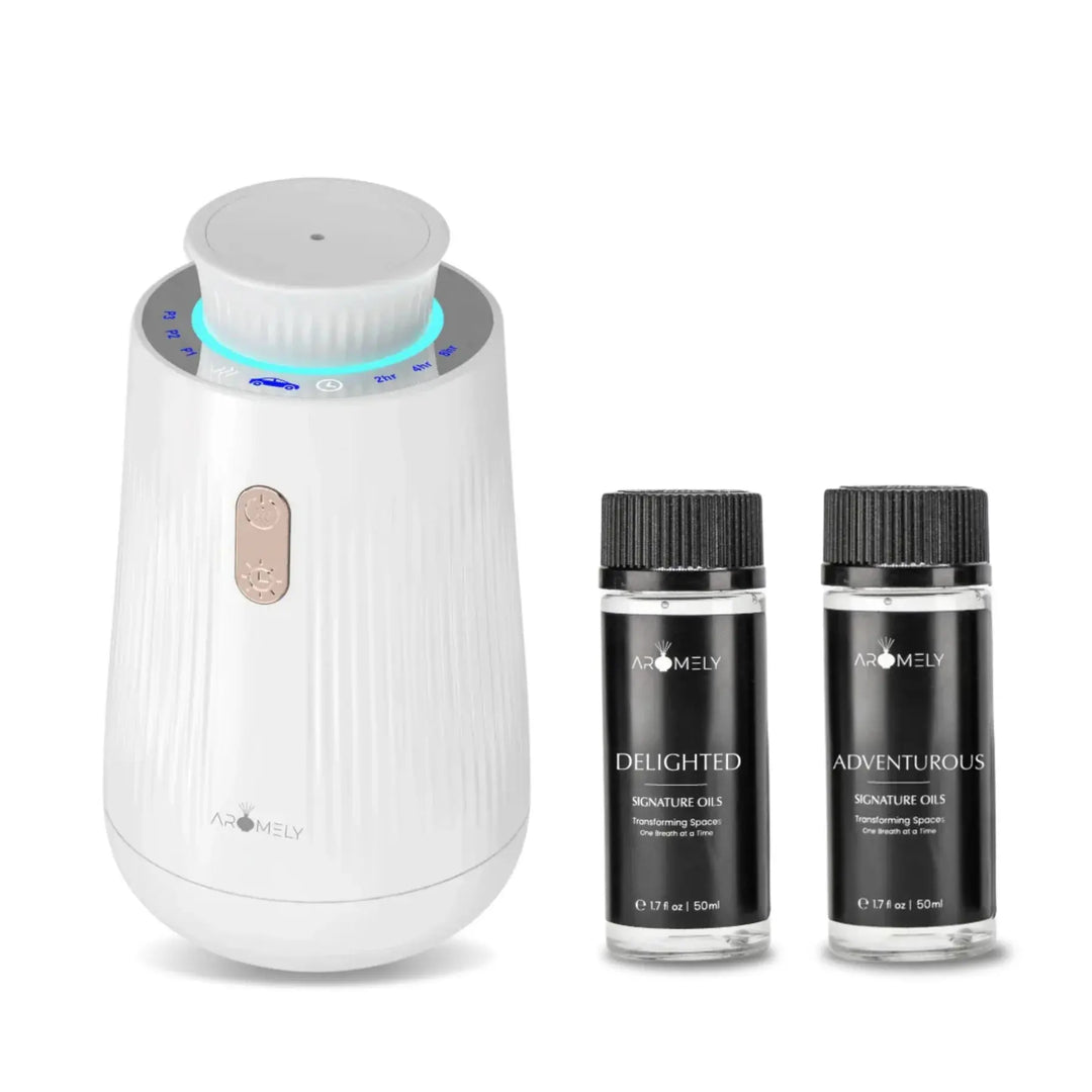 ARO CAR Gift Set - Smart & Premium Car Diffuser - AROMELY