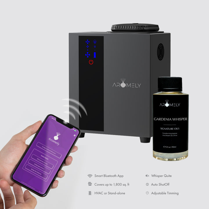 Aro Home + Gardenia Whisper (150ml) with FREE Mystery Gift - AROMELY