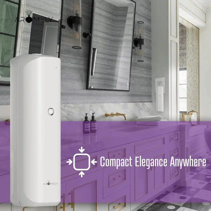 Aromely ARO-BLISS Bluetooth scent diffuser fills rooms with pure fragrance and elegant design