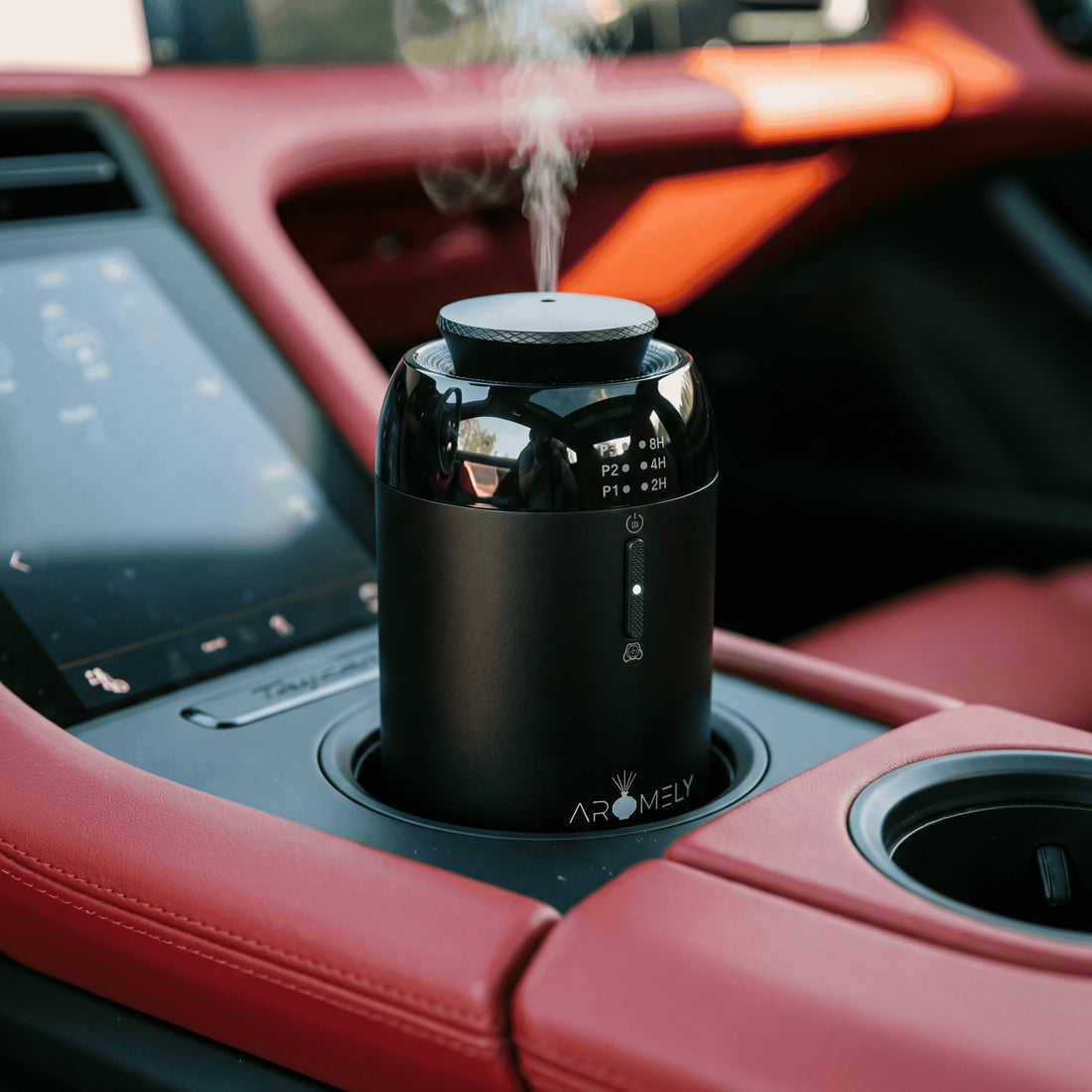 Place it where the car already makes room for it.