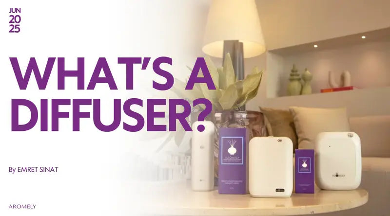 Diffuser pictured for a guide to home fragrance