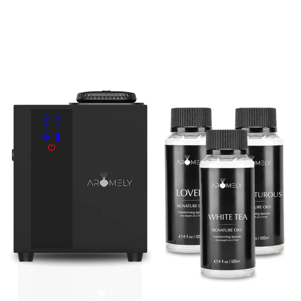 ARO HOME Gift Set - Smart HVAC Scent Diffuser Up to 1,800 SqFt - AROMELY 