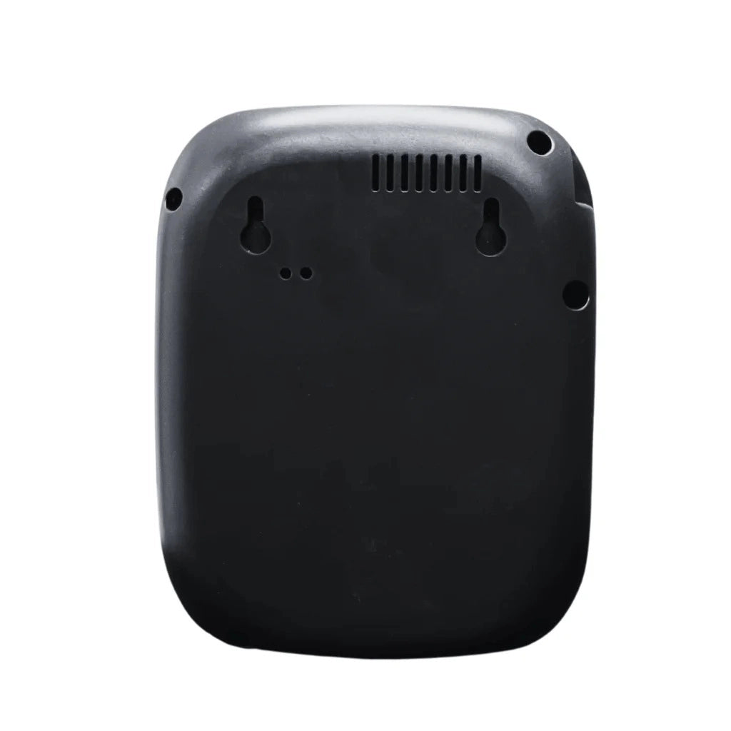 Aromely ARO 25 MAX black scent diffuser with cold air tech covers 1,500 sq ft, Bluetooth enabled back profile