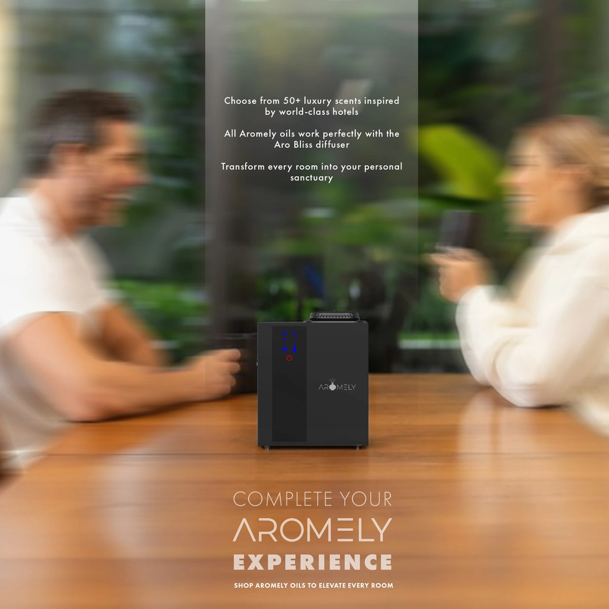 ARO HOME - Smart HVAC Scent Diffuser Up to 1,800 Sqft - Bluetooth & Waterless - AROMELY 