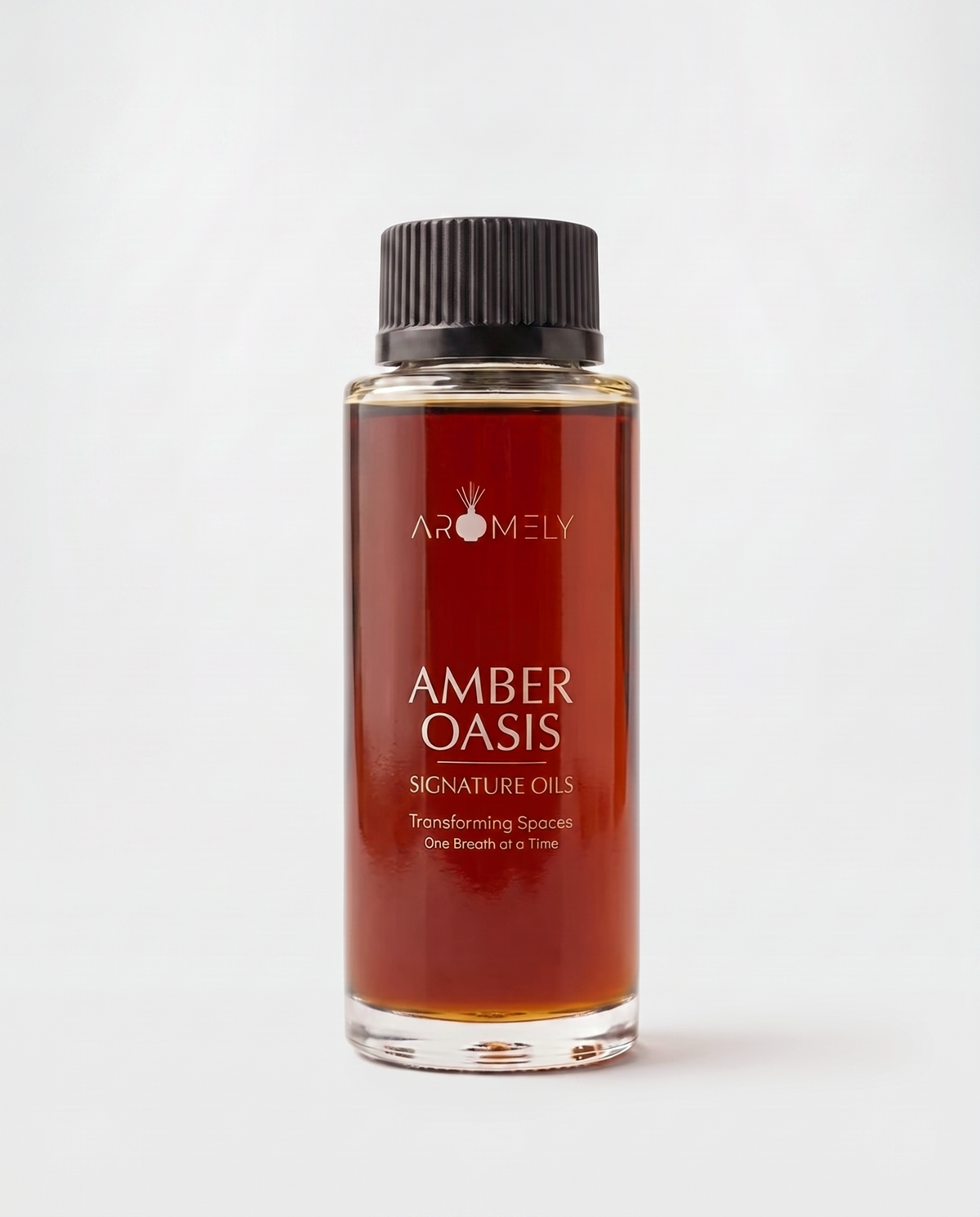 Aromely Amber Oasis fragrance oil bottle, 150 ml