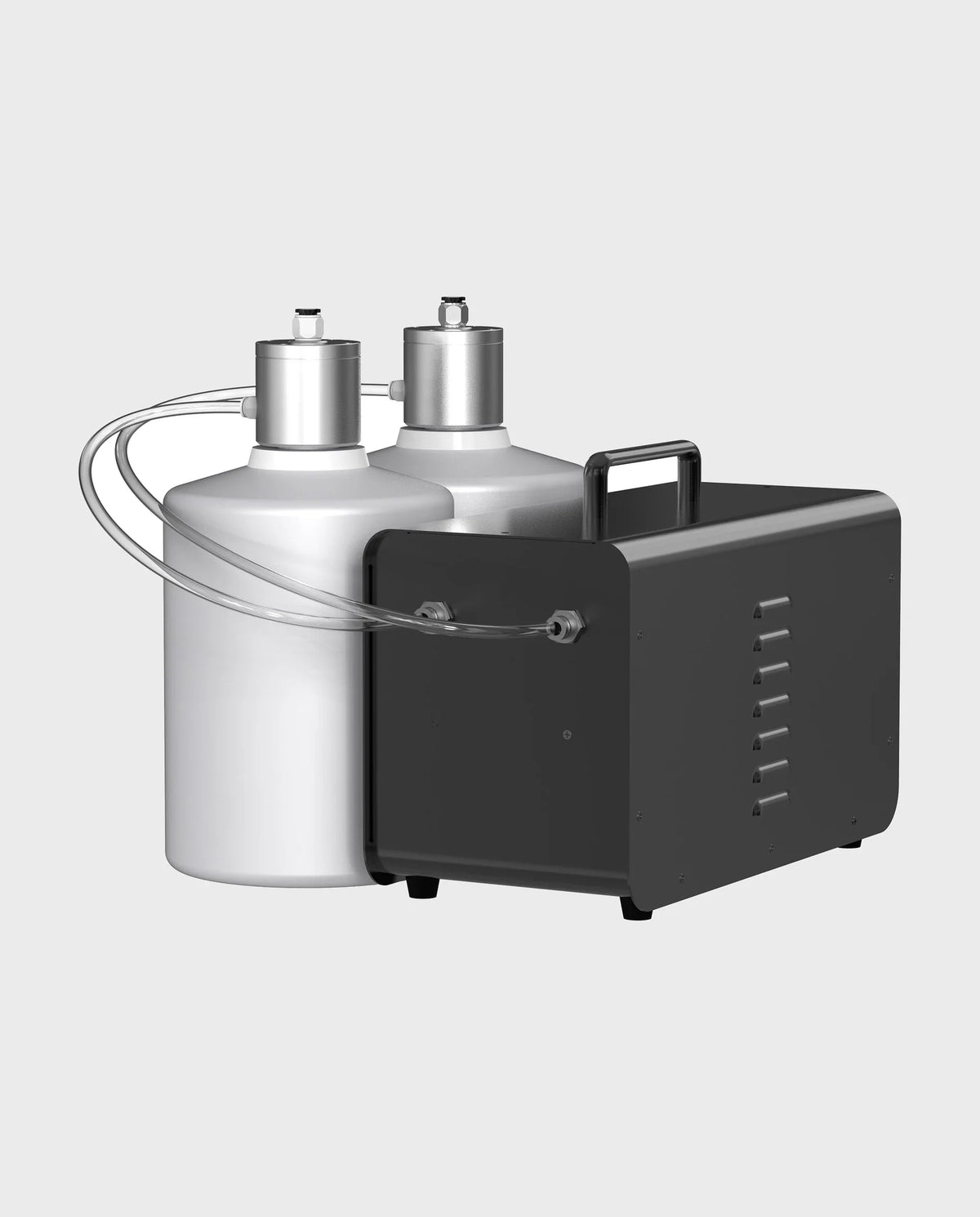 ARO VORTEX rear view with both container hoses connected