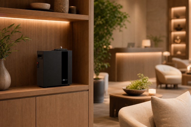 ARO MAX Smart HVAC Scent Diffuser Up to 16,000 Sqft - Bluetooth & Waterless