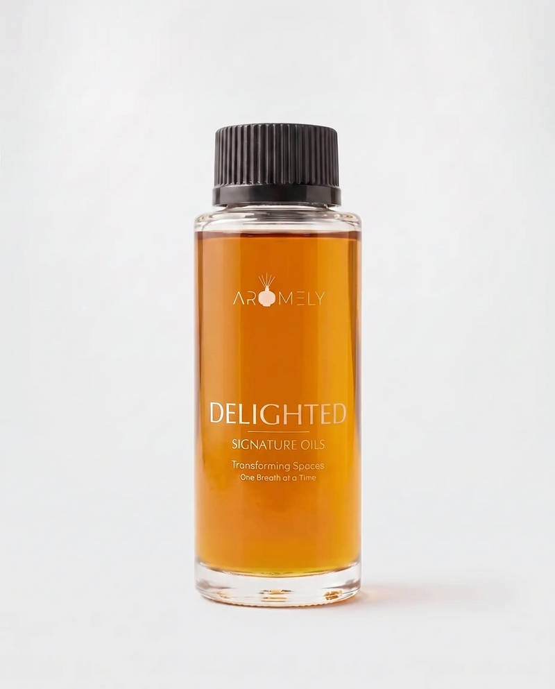 Aromely Delighted fragrance oil bottle, 150 ml