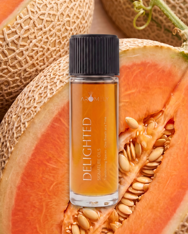 Aromely Delighted fragrance oil bottle, 20 ml