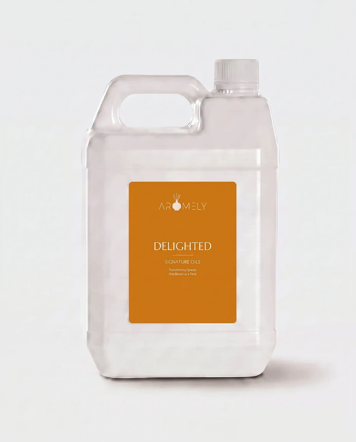 Aromely Delighted fragrance oil bottle, 1 Gallon