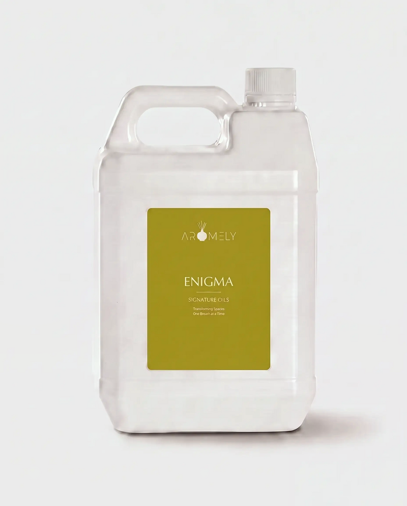 Aromely Enigma fragrance oil bottle, 1 Gallon