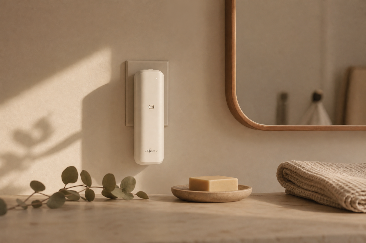 ARO-BLISS - Smart Plug-In Bluetooth Scent Diffuser Up to 500 Sq Ft