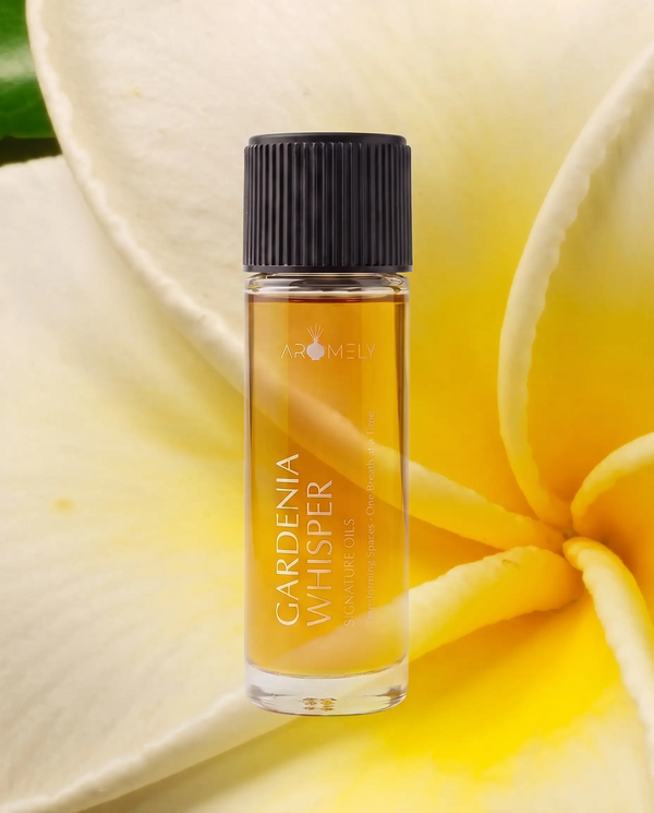 Aromely Gardenia Whisper fragrance oil bottle, 20 ml
