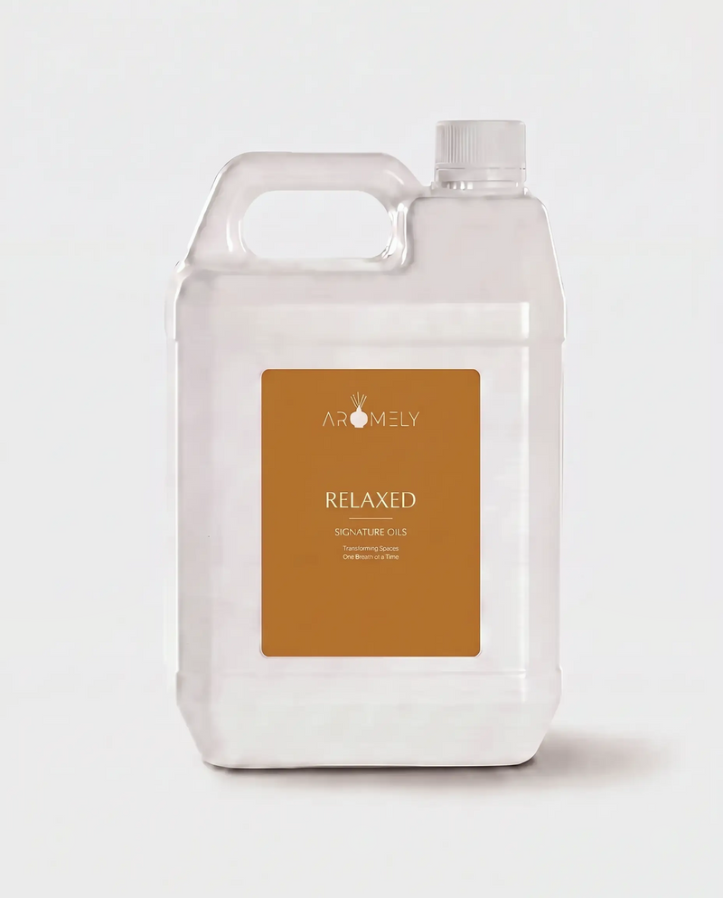 Aromely Relaxed fragrance oil bottle, 1 Gallon