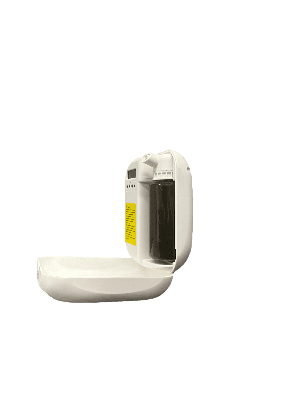 ARO-25-MAX opened at the top to reach the bottle