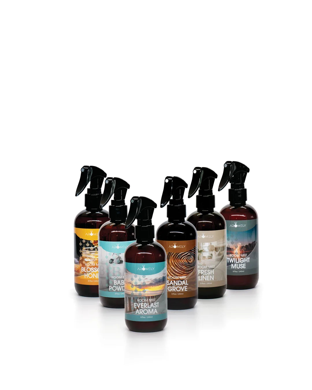 Aromely Room & Air Spray – 8FlOz (236ml), Made in USA