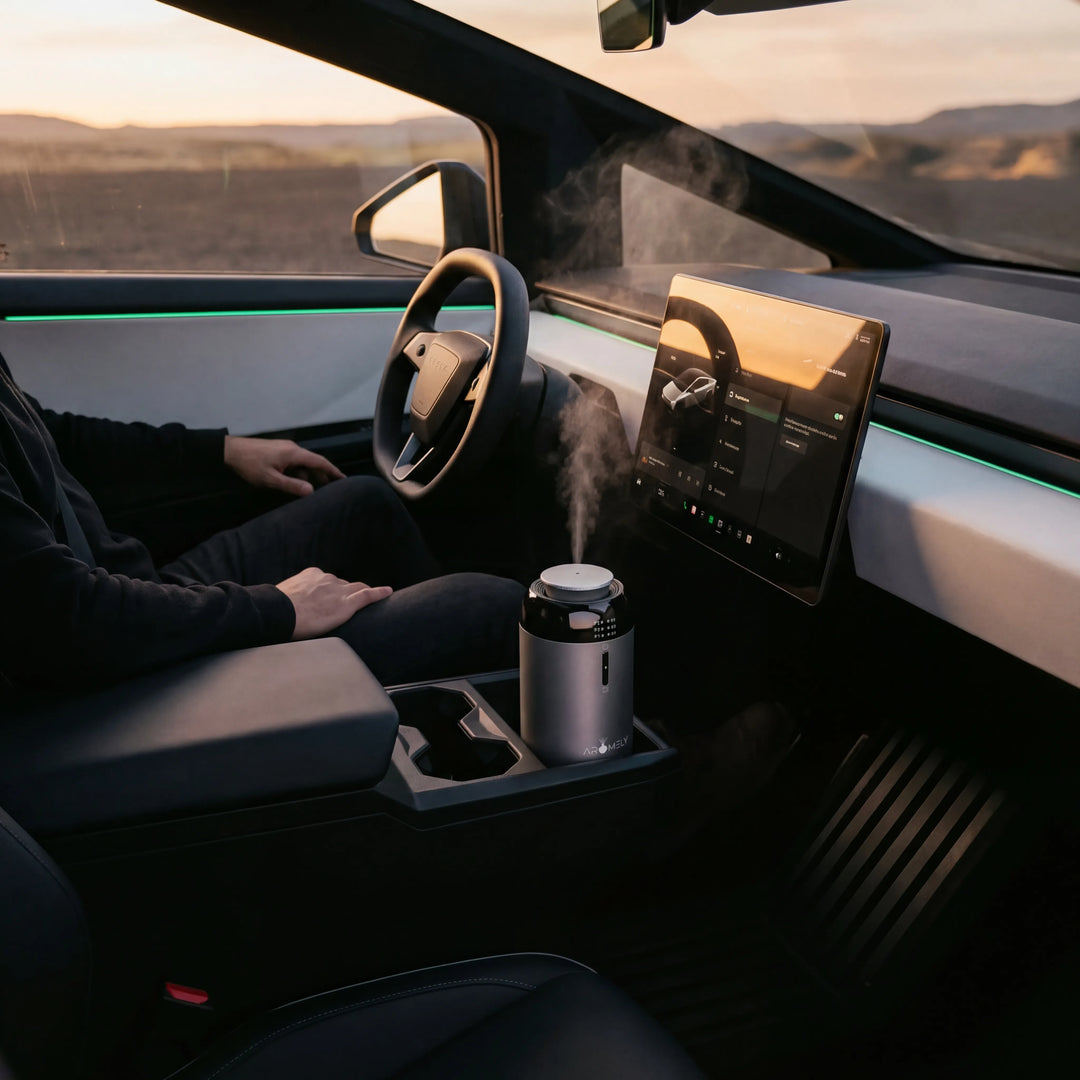 Aro-Car Diffuser Bundle (Diffuser + 2x20ml Scents)