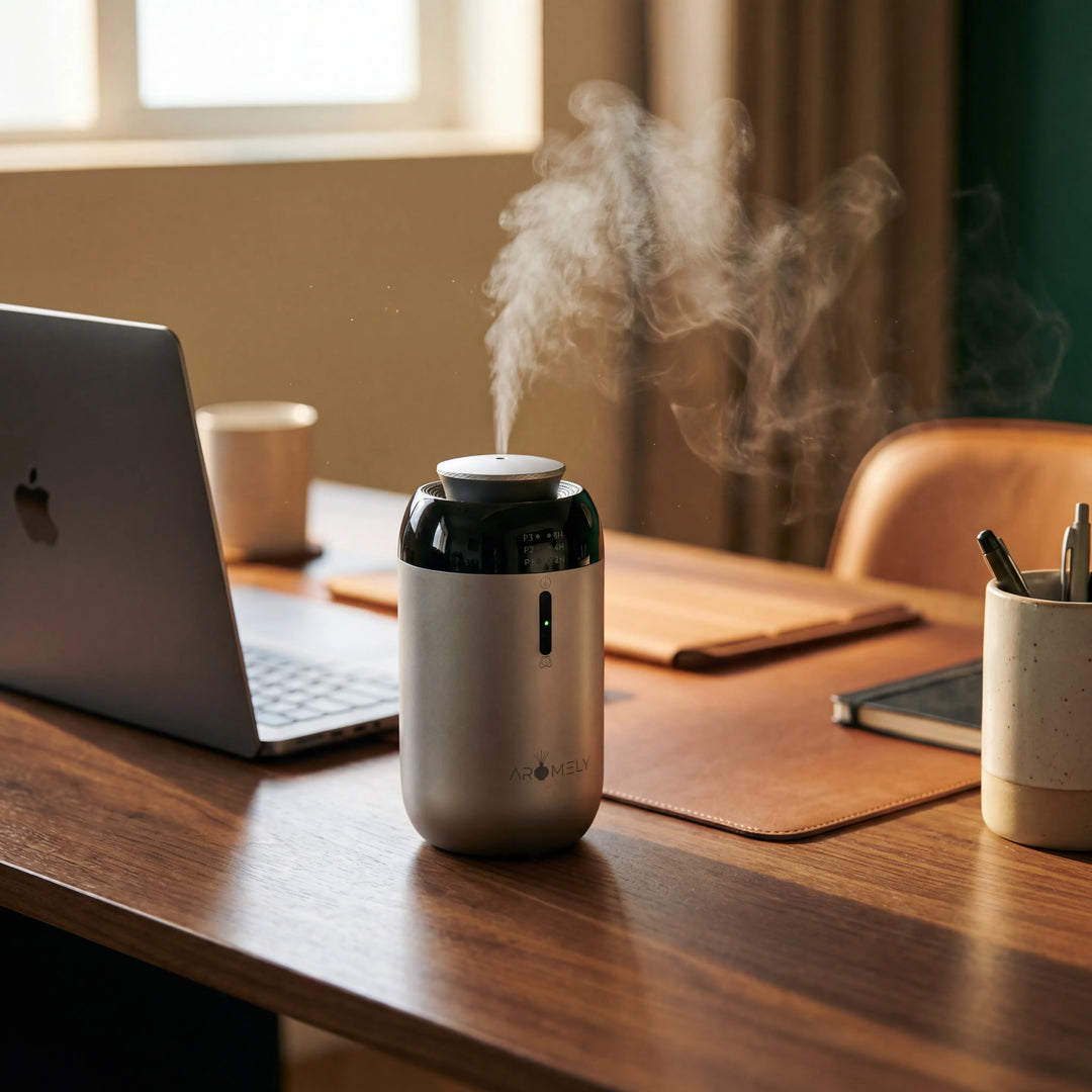 Aro-Car Diffuser Bundle (Diffuser + 2x20ml Scents)