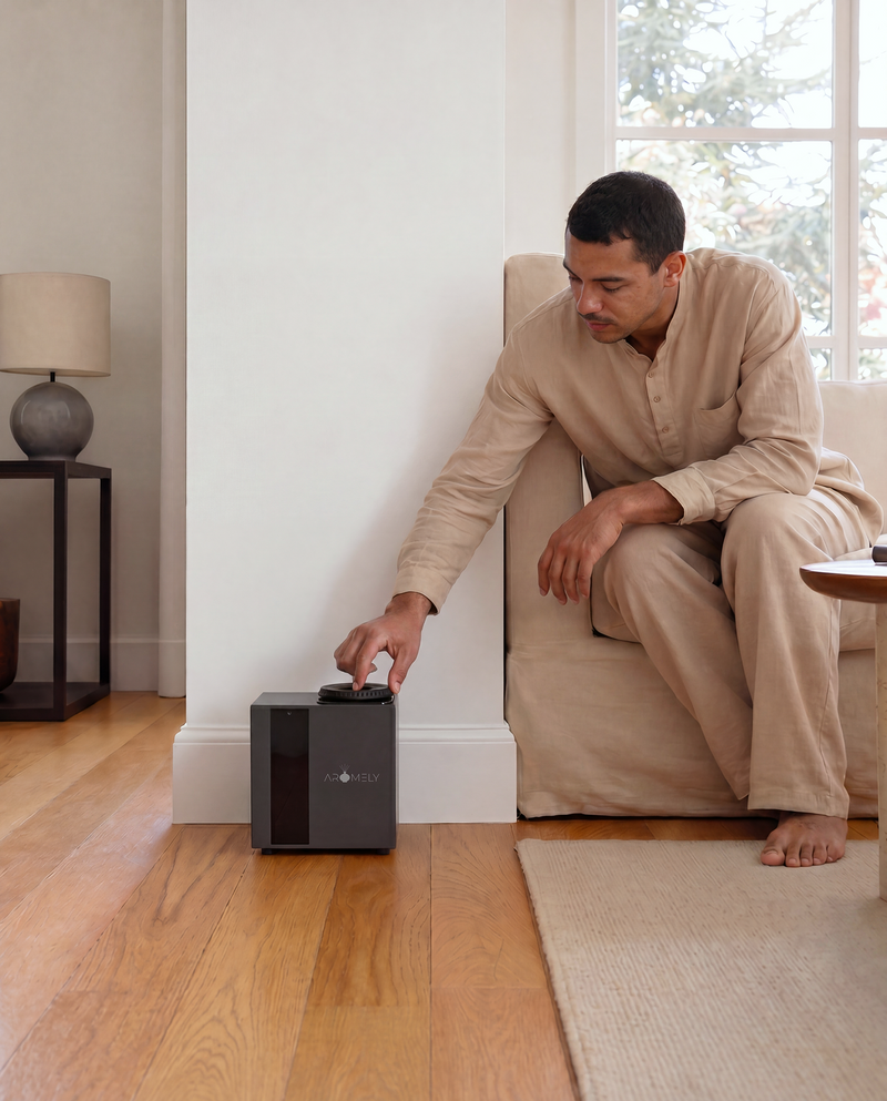 ARO HOME - Smart HVAC Scent Diffuser Up to 1,800 Sqft - Bluetooth & Waterless