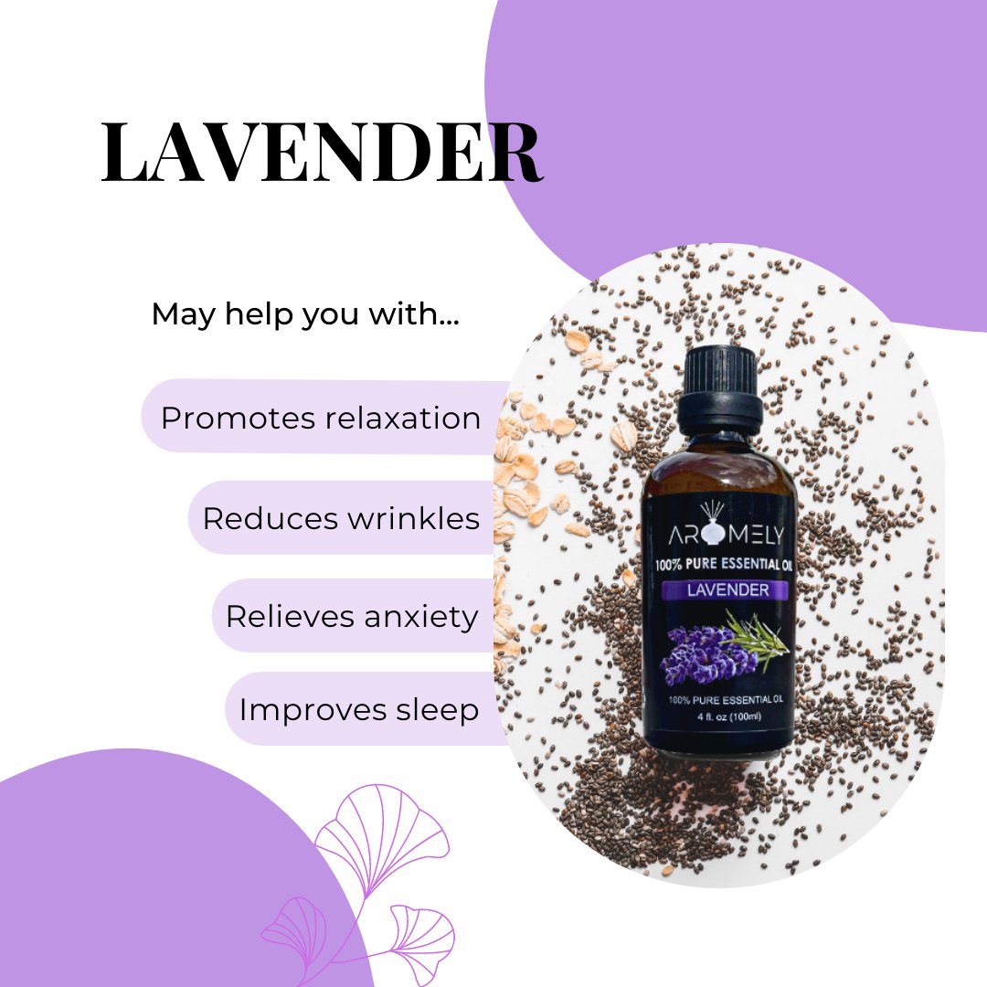 Lavender Essential Oil - AROMELYLAV-100